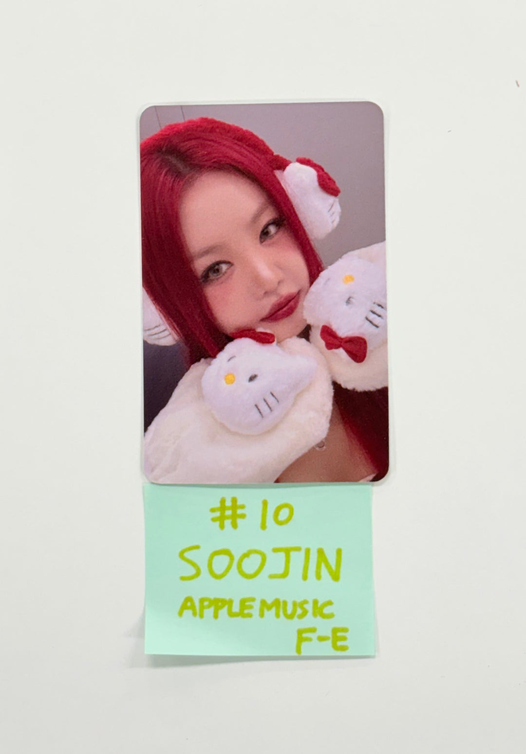 SOOJIN "BADITUDE" - Beatroad, Music Plant, Apple Music, Hello Live Fansign Event Photocards [25.10.21]