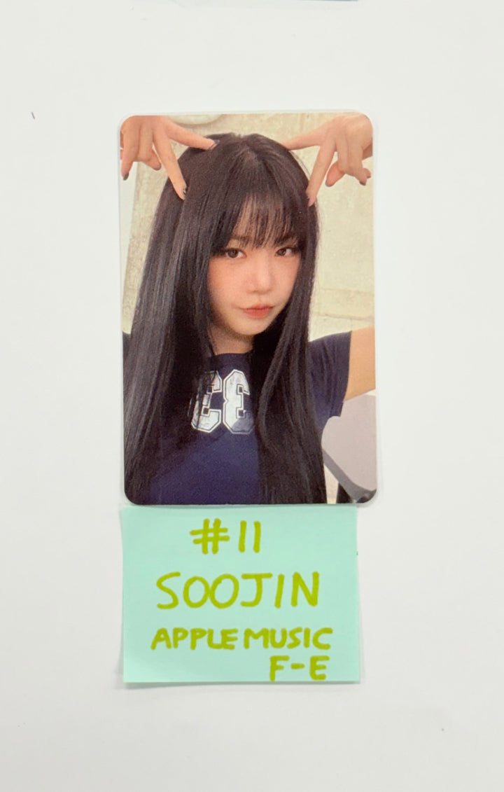 SOOJIN "BADITUDE" - Beatroad, Music Plant, Apple Music, Hello Live Fansign Event Photocards [25.10.21]