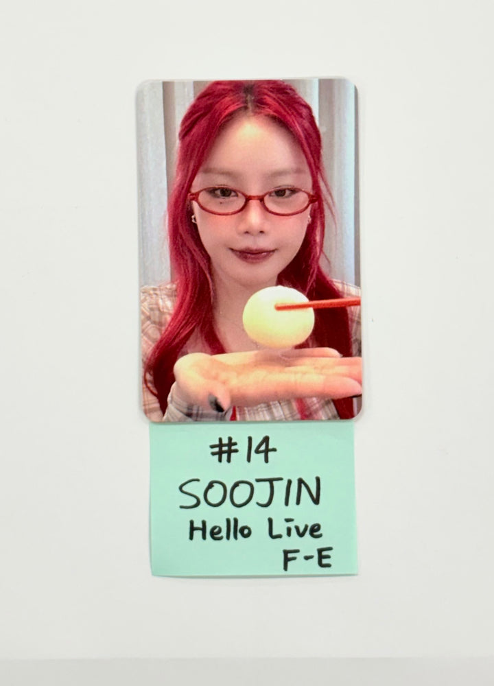 SOOJIN "BADITUDE" - Beatroad, Music Plant, Apple Music, Hello Live Fansign Event Photocards [25.10.21]