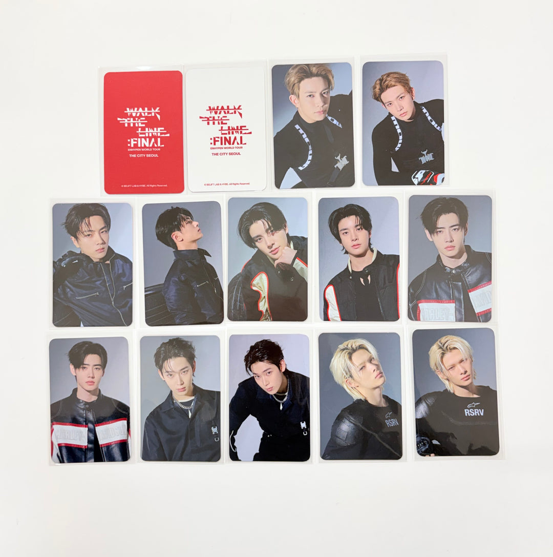 ENHYPEN - ENHYPEN WALK THE LINE : FINAL POP-UP Store MD Event Photocard [25.10.21]