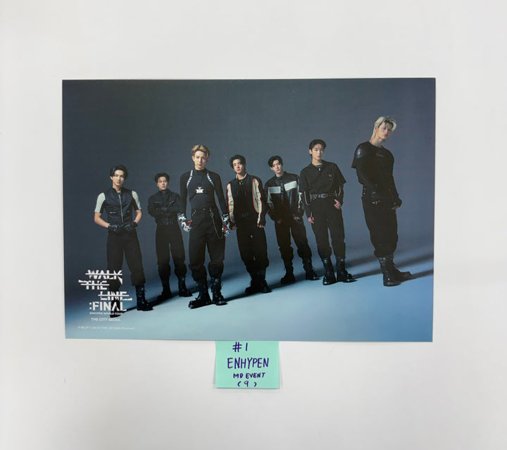 ENHYPEN - ENHYPEN WALK THE LINE : FINAL POP-UP Store MD Event Poster [25.10.21]