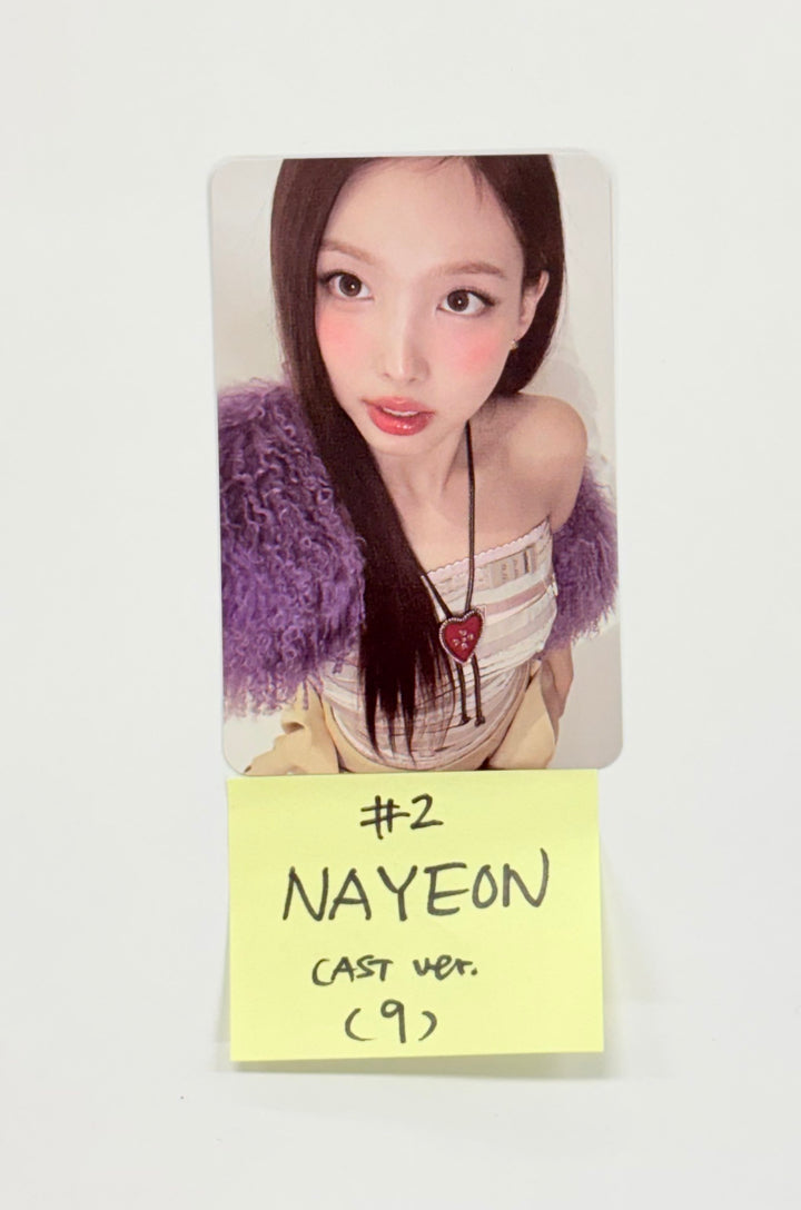 TWICE "TEN: The Story Goes On" - Official Photocard, Seal Sticker (Cast Ver.) (1) [25.10.21]