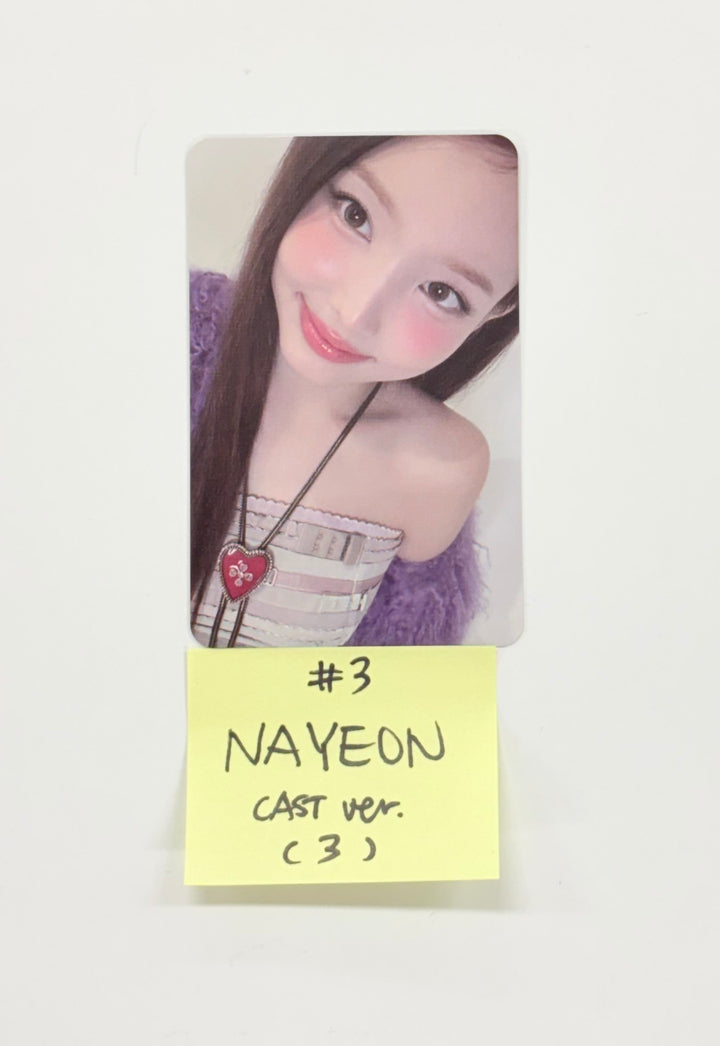 TWICE "TEN: The Story Goes On" - Official Photocard, Seal Sticker (Cast Ver.) (1) [25.10.21]
