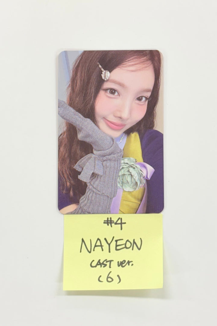 TWICE "TEN: The Story Goes On" - Official Photocard, Seal Sticker (Cast Ver.) (1) [25.10.21]