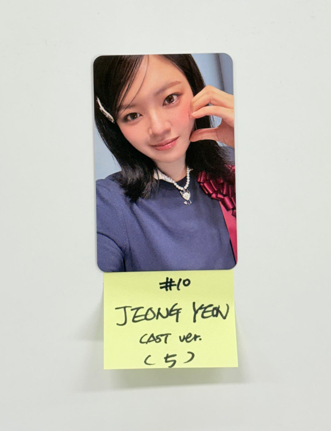 TWICE "TEN: The Story Goes On" - Official Photocard, Seal Sticker (Cast Ver.) (1) [25.10.21]