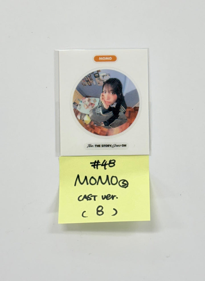 TWICE "TEN: The Story Goes On" - Official Photocard, Seal Sticker (Cast Ver.) (2) [25.10.21]
