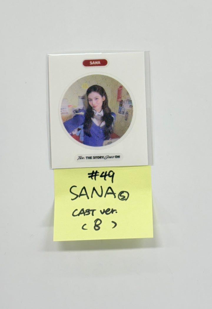 TWICE "TEN: The Story Goes On" - Official Photocard, Seal Sticker (Cast Ver.) (2) [25.10.21]