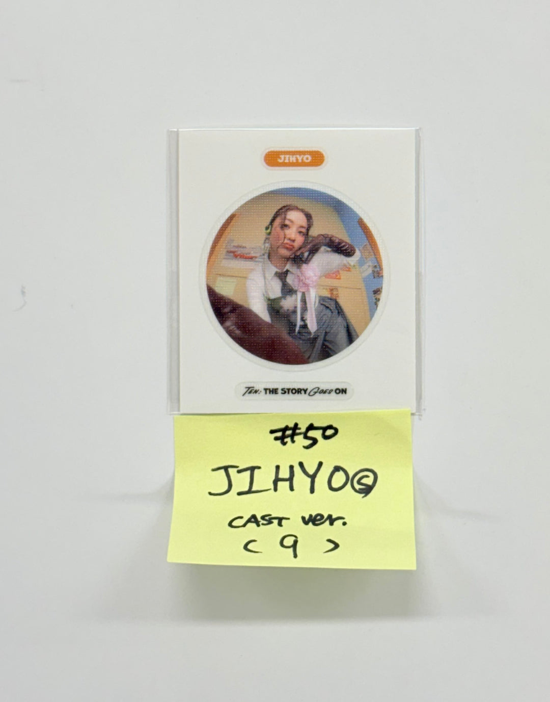 TWICE "TEN: The Story Goes On" - Official Photocard, Seal Sticker (Cast Ver.) (2) [25.10.21]