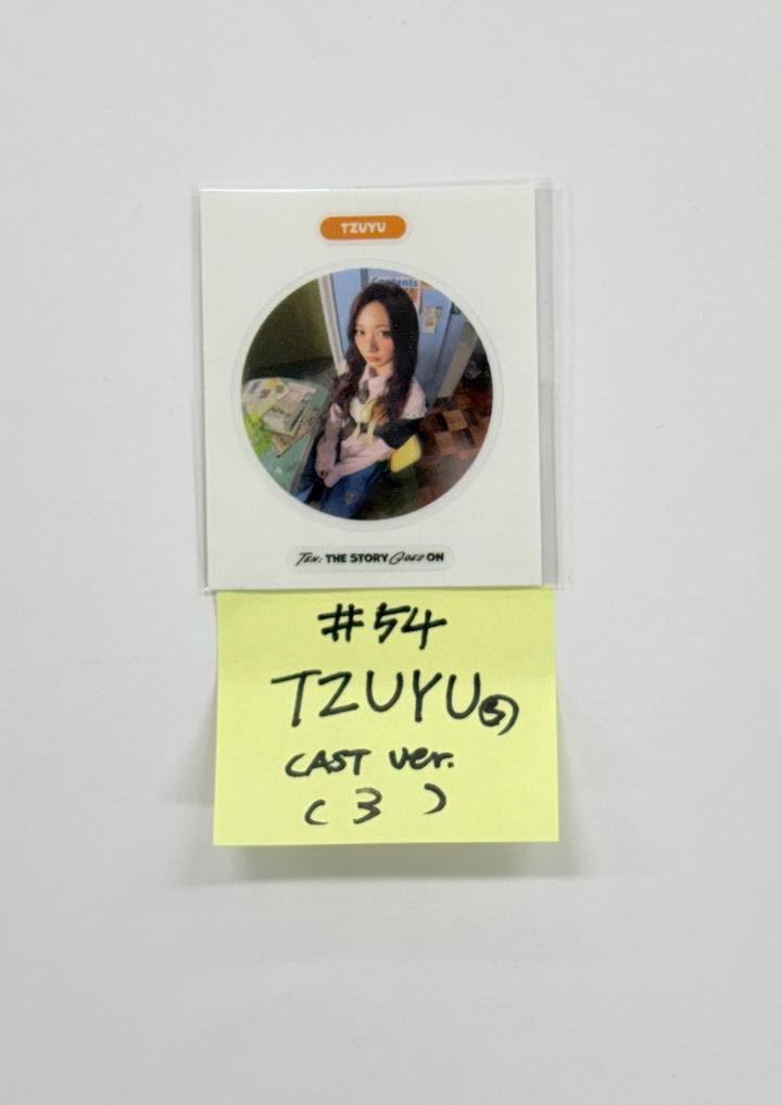 TWICE "TEN: The Story Goes On" - Official Photocard, Seal Sticker (Cast Ver.) (2) [25.10.21]