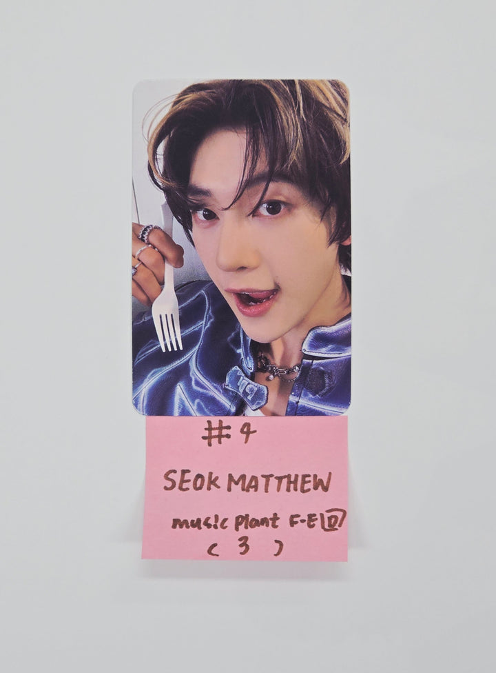 ZEROBASEONE 1st FULL "NEVER SAY NEVER" - Music Plant Fansign Event Photocard (Digipack ver.) [25.10.22]