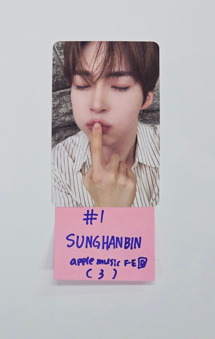 ZEROBASEONE 1st FULL "NEVER SAY NEVER" - Apple Music Fansign Event Photocard (Digipack ver.) [25.10.22]