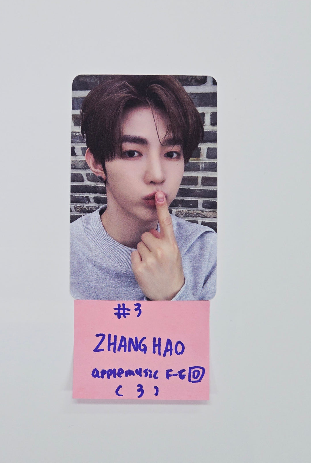 ZEROBASEONE 1st FULL "NEVER SAY NEVER" - Apple Music Fansign Event Photocard (Digipack ver.) [25.10.22]