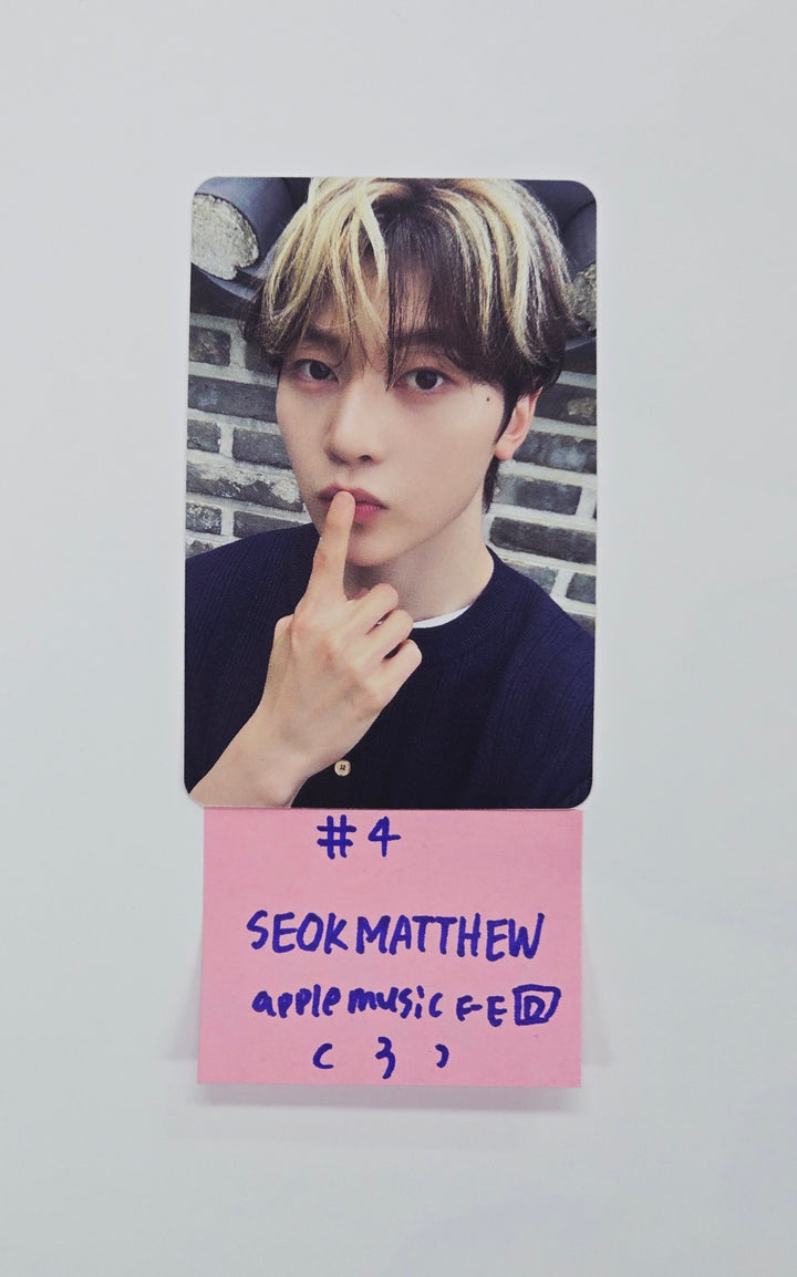 ZEROBASEONE 1st FULL "NEVER SAY NEVER" - Apple Music Fansign Event Photocard (Digipack ver.) [25.10.22]