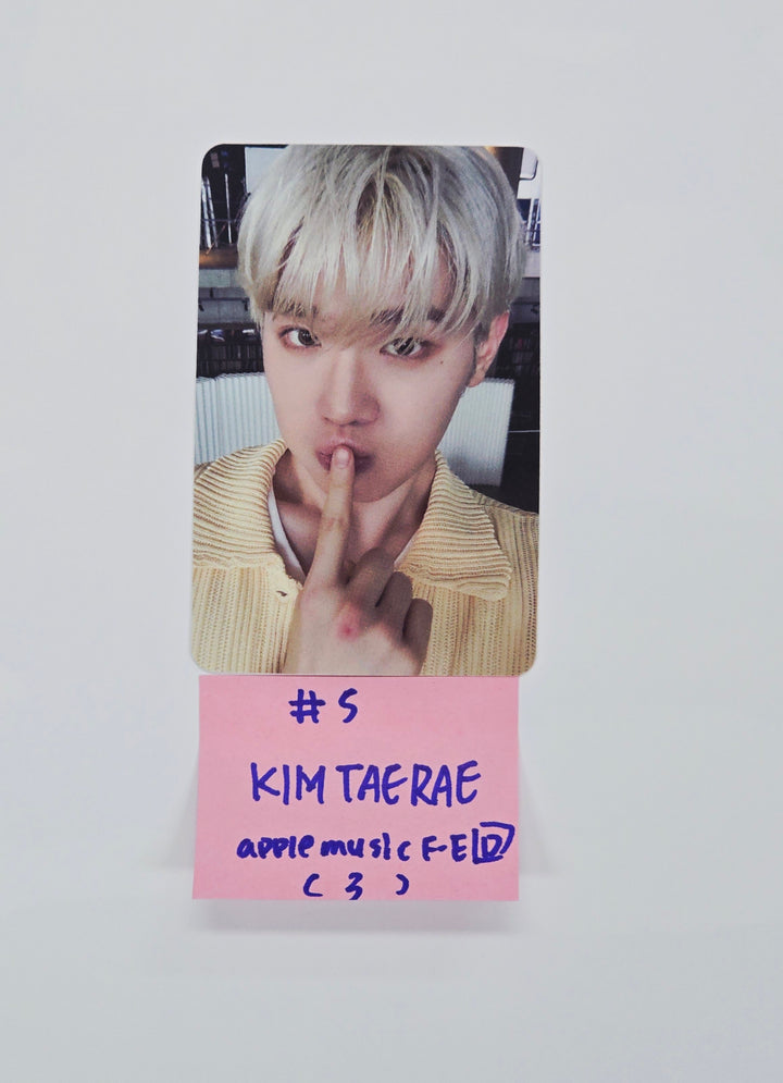 ZEROBASEONE 1st FULL "NEVER SAY NEVER" - Apple Music Fansign Event Photocard (Digipack ver.) [25.10.22]
