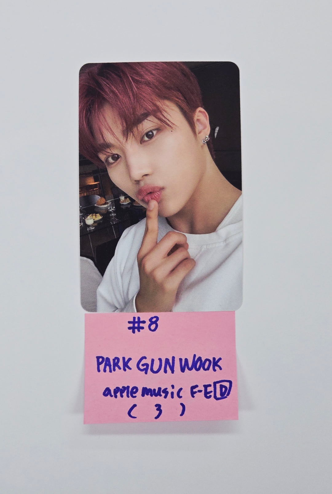 ZEROBASEONE 1st FULL "NEVER SAY NEVER" - Apple Music Fansign Event Photocard (Digipack ver.) [25.10.22]