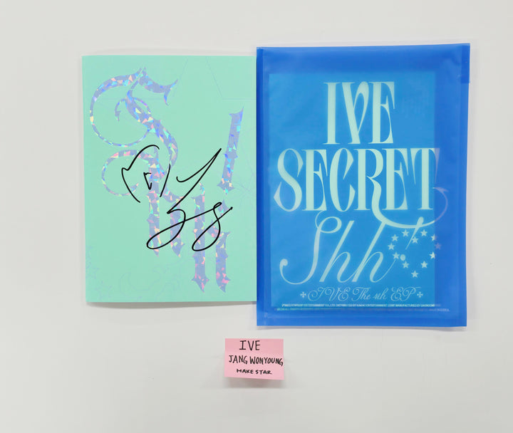 WONYOUNG (of IVE) "IVE SECRET" - Hand Autograhped(Signed) Album [25.9.24] (Copy)