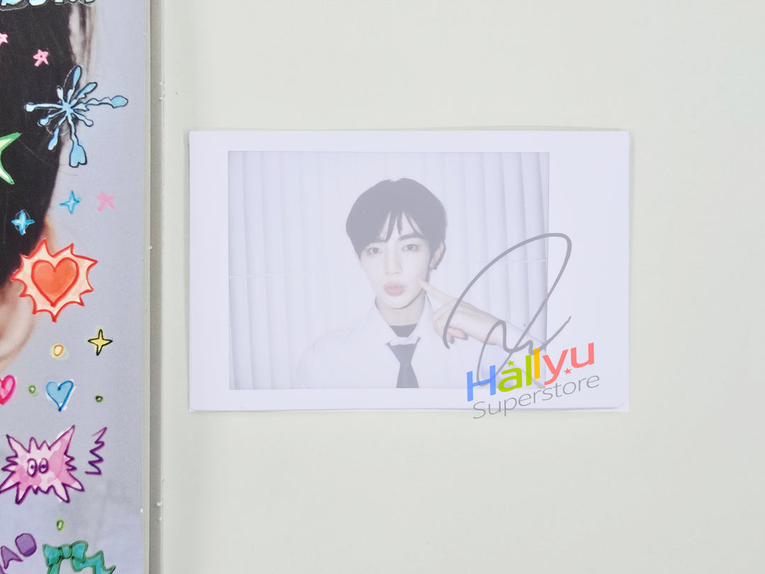 ZHANGHAO (Of ZEROBASEONE) "NEVER SAY NEVER" - Hand Autographed(Signed) Album & Polaroid [25.10.22]
