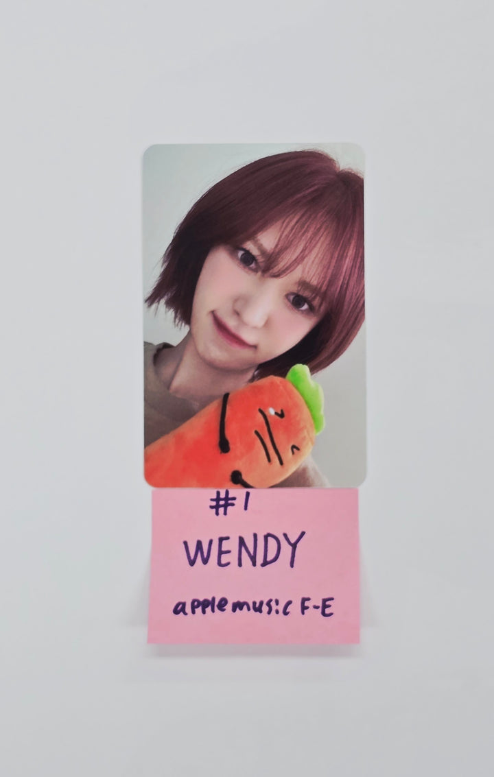 Wendy (Of Red Velvet) "Cerulean Verge" - Apple Music Fansign Event Photocard [25.10.22]