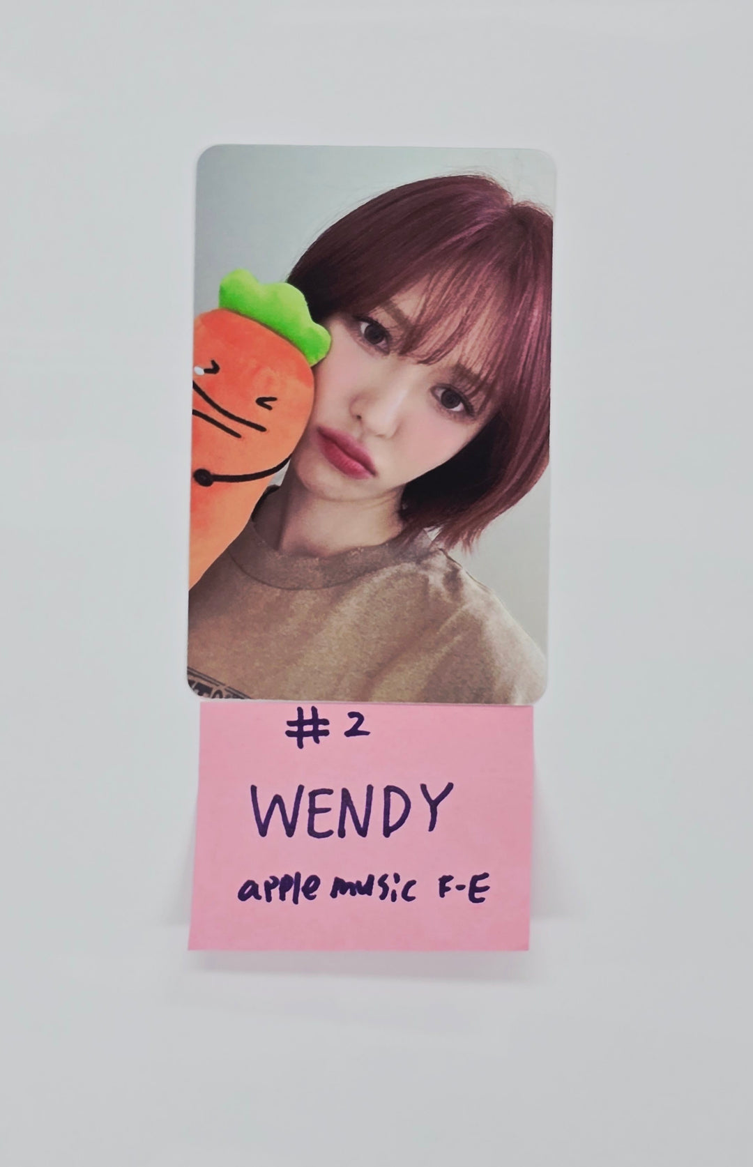 Wendy (Of Red Velvet) "Cerulean Verge" - Apple Music Fansign Event Photocard [25.10.22]