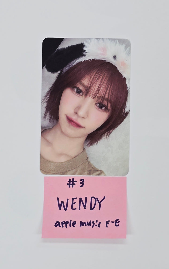 Wendy (Of Red Velvet) "Cerulean Verge" - Apple Music Fansign Event Photocard [25.10.22]