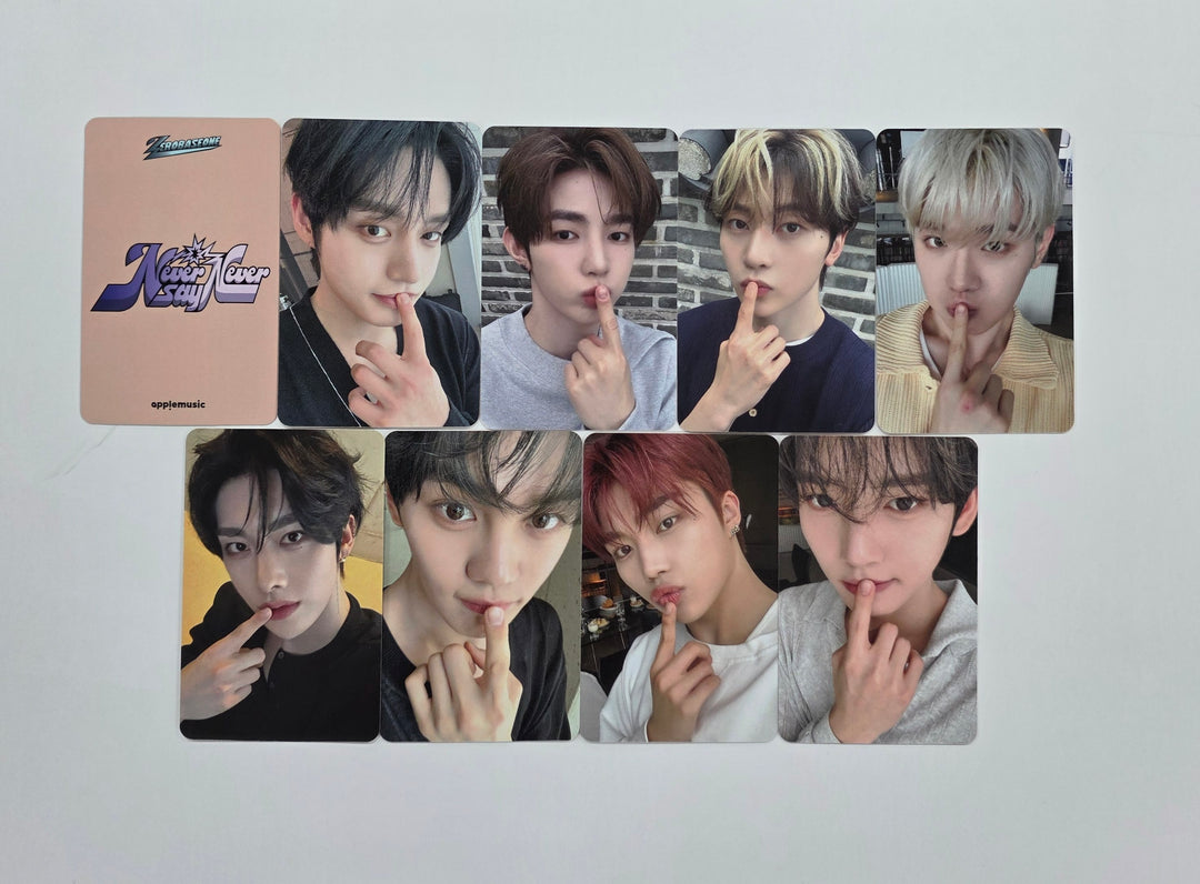 ZEROBASEONE 1st FULL "NEVER SAY NEVER" - Apple Music Fansign Event Photocard (Digipack ver.) [25.10.22]
