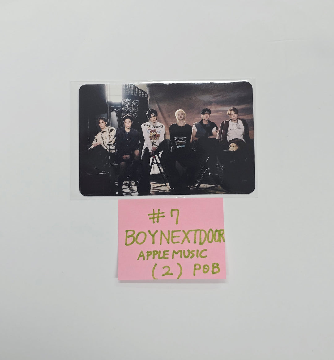 BOYNEXTDOOR  5th EP "The Action" - Apple Music Pre-Order Benefit Photocard [25.10.22]