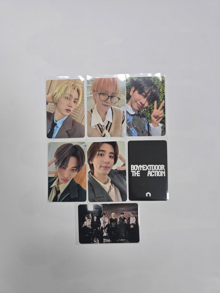 BOYNEXTDOOR  5th EP "The Action" - Apple Music Pre-Order Benefit Photocard [25.10.22]
