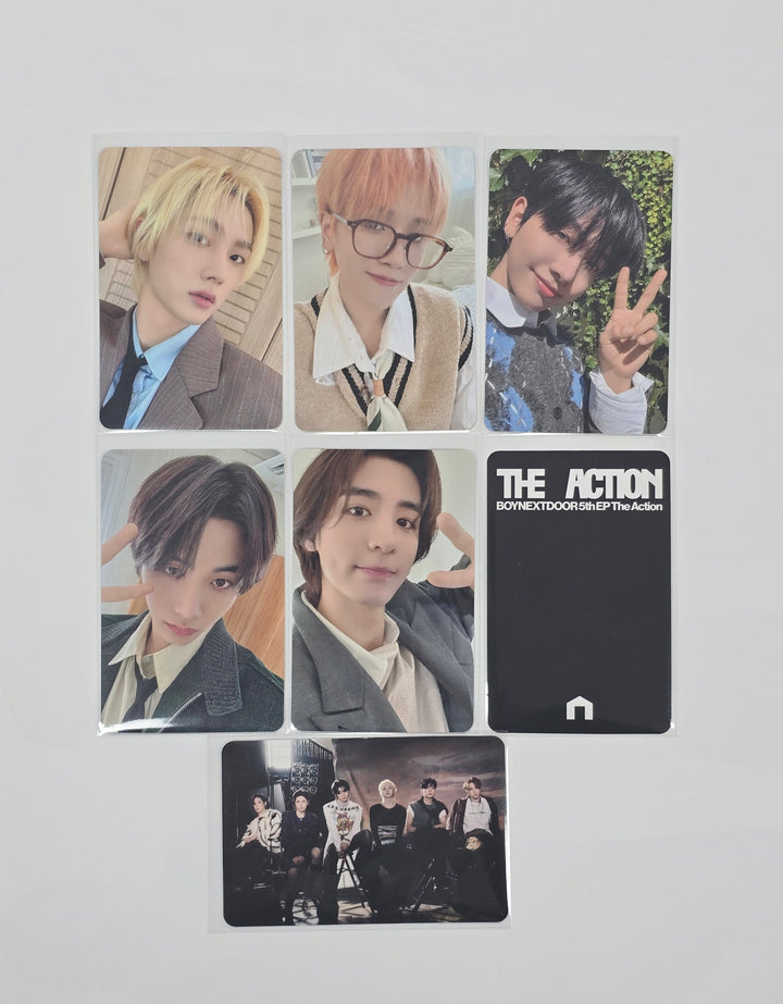 BOYNEXTDOOR  5th EP "The Action" - Apple Music Pre-Order Benefit Photocard (Frame Ver.) [25.10.22]