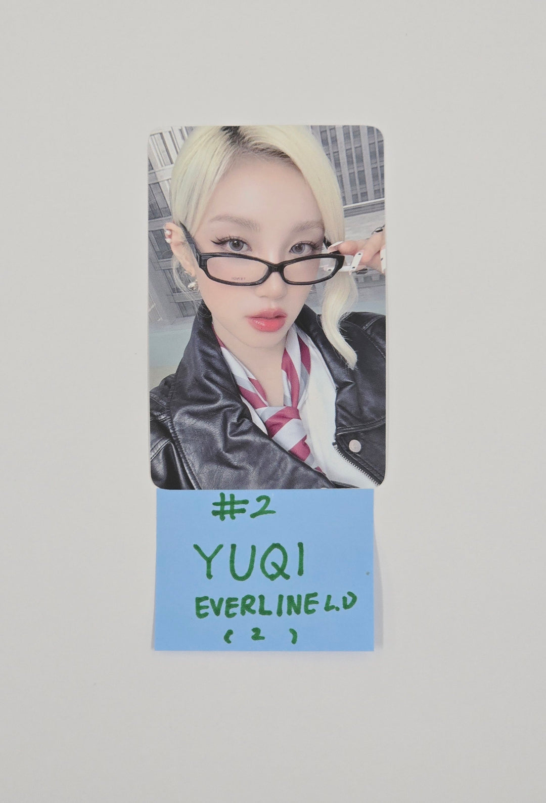 YUQI (of I-dle) "Motivation" - Everline Lucky Draw Event Photocard [25.10.23]