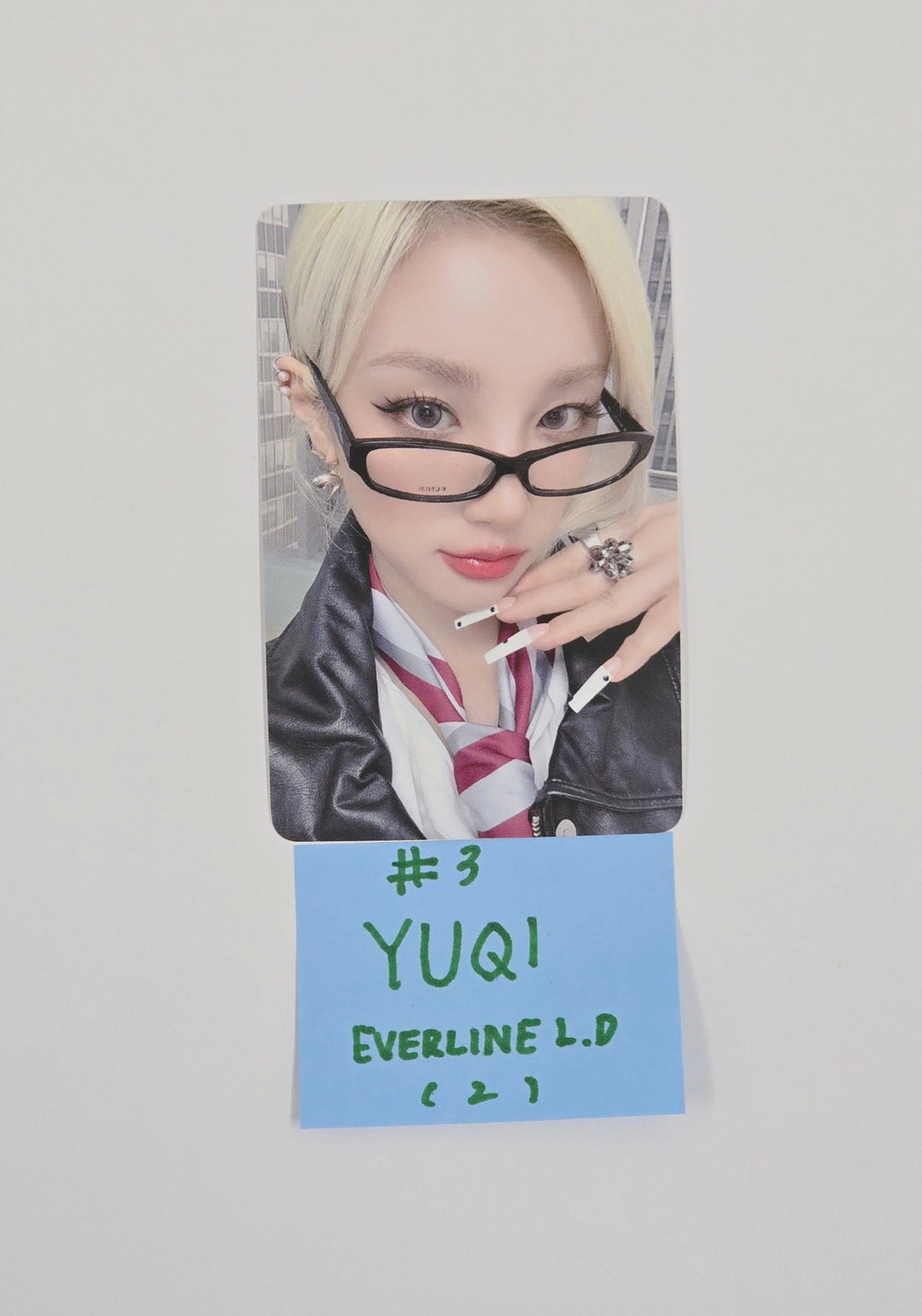 YUQI (of I-dle) "Motivation" - Everline Lucky Draw Event Photocard [25.10.23]