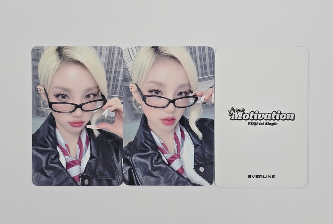 YUQI (of I-dle) "Motivation" - Everline Lucky Draw Event Photocard [25.10.23]