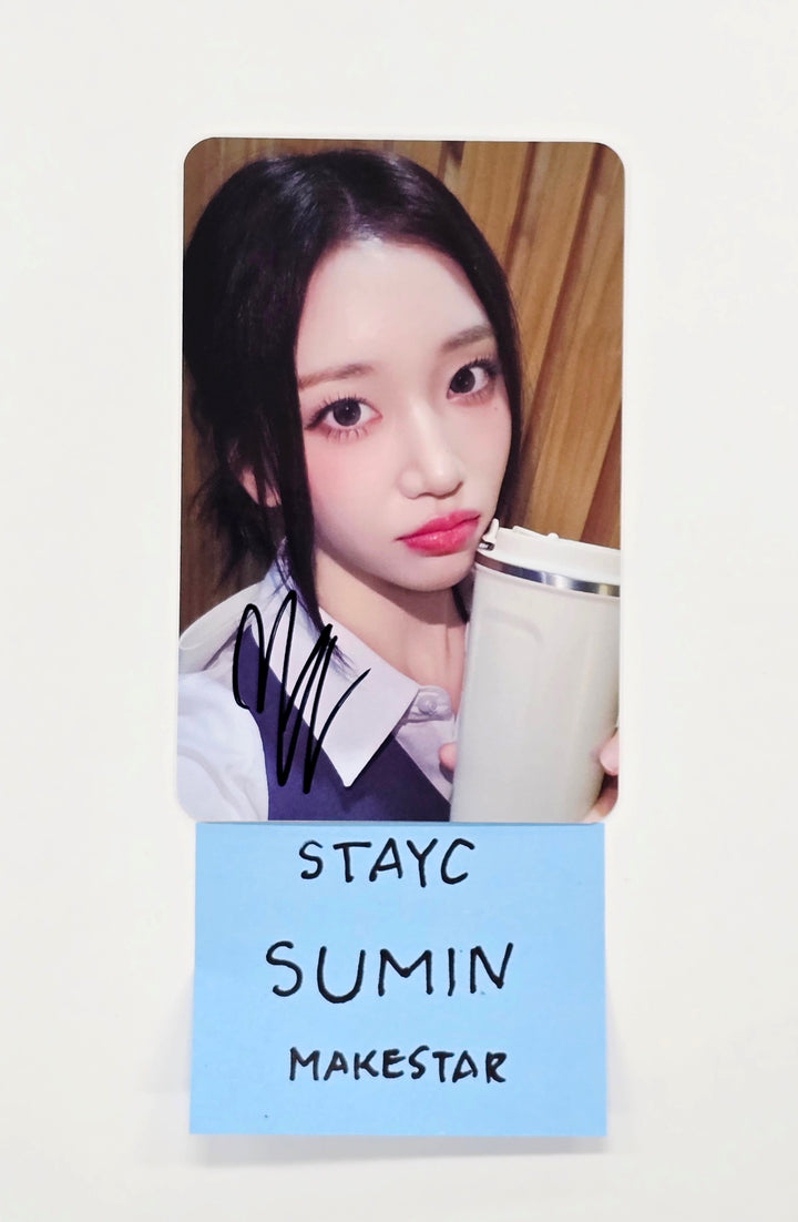SUMIN (of STAYC) "I WANT IT" - Makestar Fansign Event Winner Photocard [25.10.23]