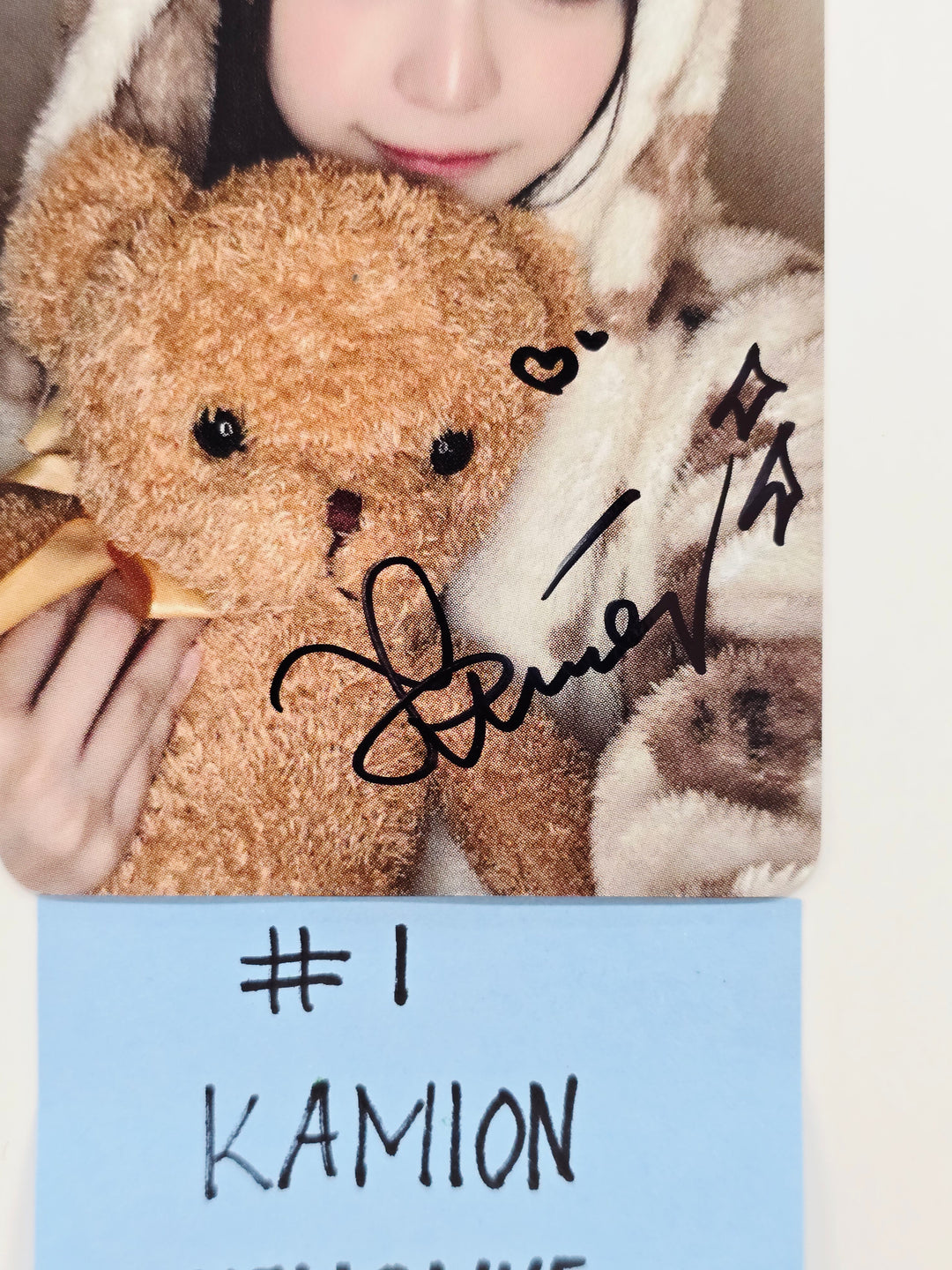 KAMION (of COSMOSY) "the a(e)nd" - HelloLive Fansign Event Winner Photocard [25.10.23]