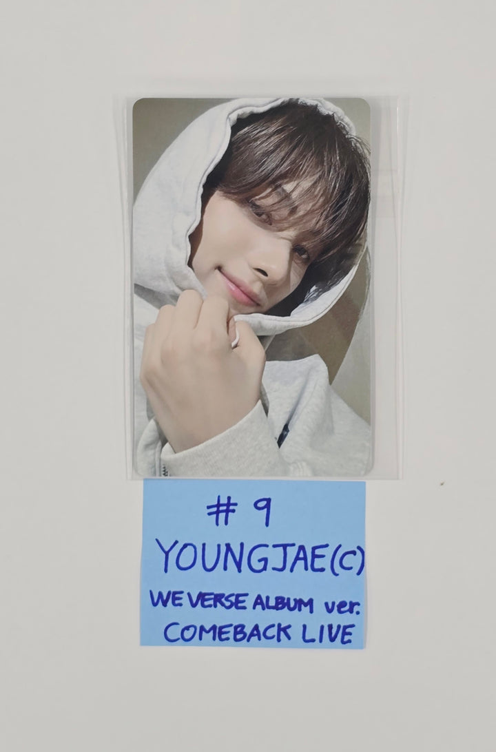 TWS "Play Hard" - Weverse Shop [Come Back Live] Pre-Order Benefit Photocard (Photobook, ComePact, Weverse album ver.) [25.10.23]