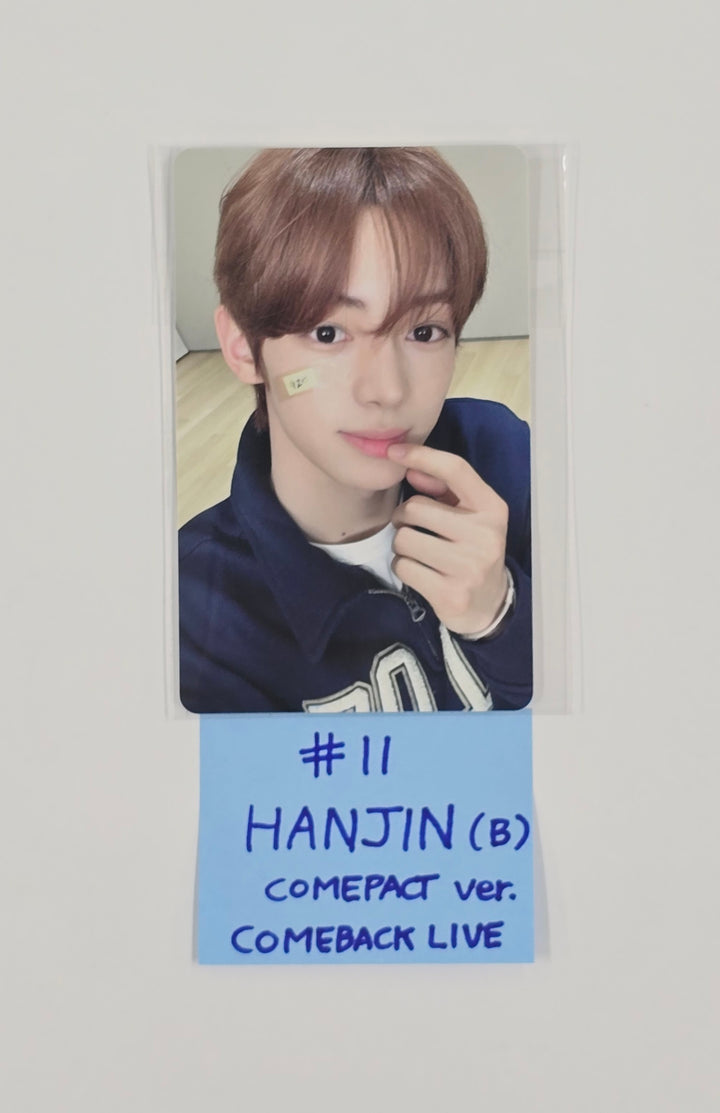 TWS "Play Hard" - Weverse Shop [Come Back Live] Pre-Order Benefit Photocard (Photobook, ComePact, Weverse album ver.) [25.10.23]