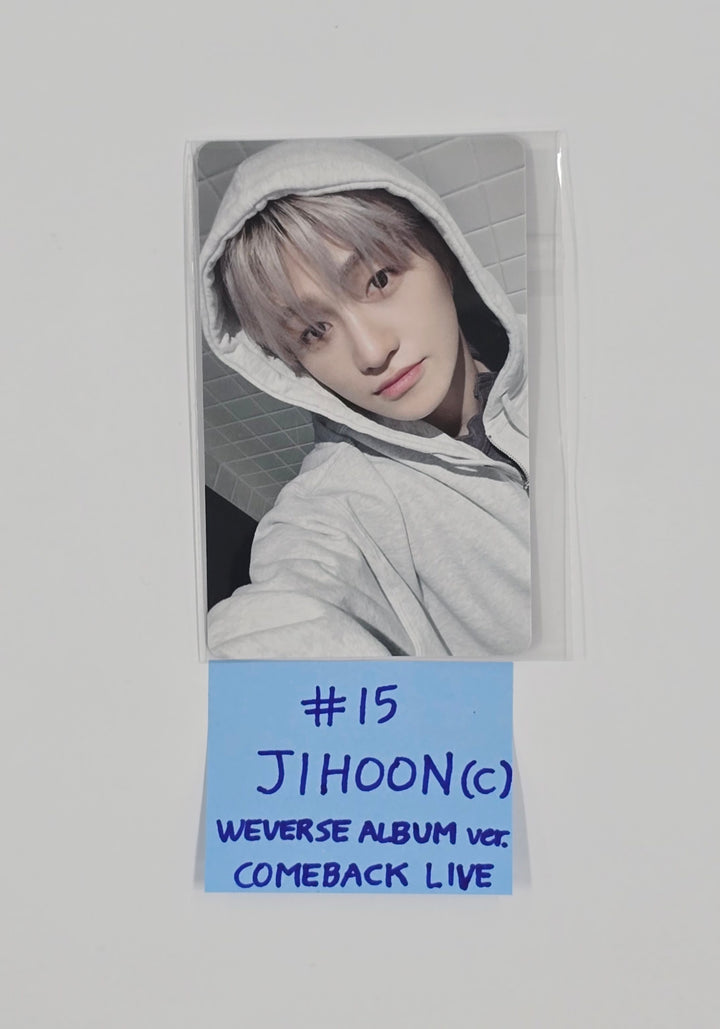 TWS "Play Hard" - Weverse Shop [Come Back Live] Pre-Order Benefit Photocard (Photobook, ComePact, Weverse album ver.) [25.10.23]