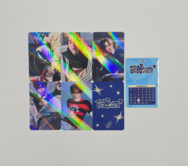 TWS "Play Hard" - Music Plant Pre-Order Benefit Hologram Photocard (comepact ver.) [25.10.23]