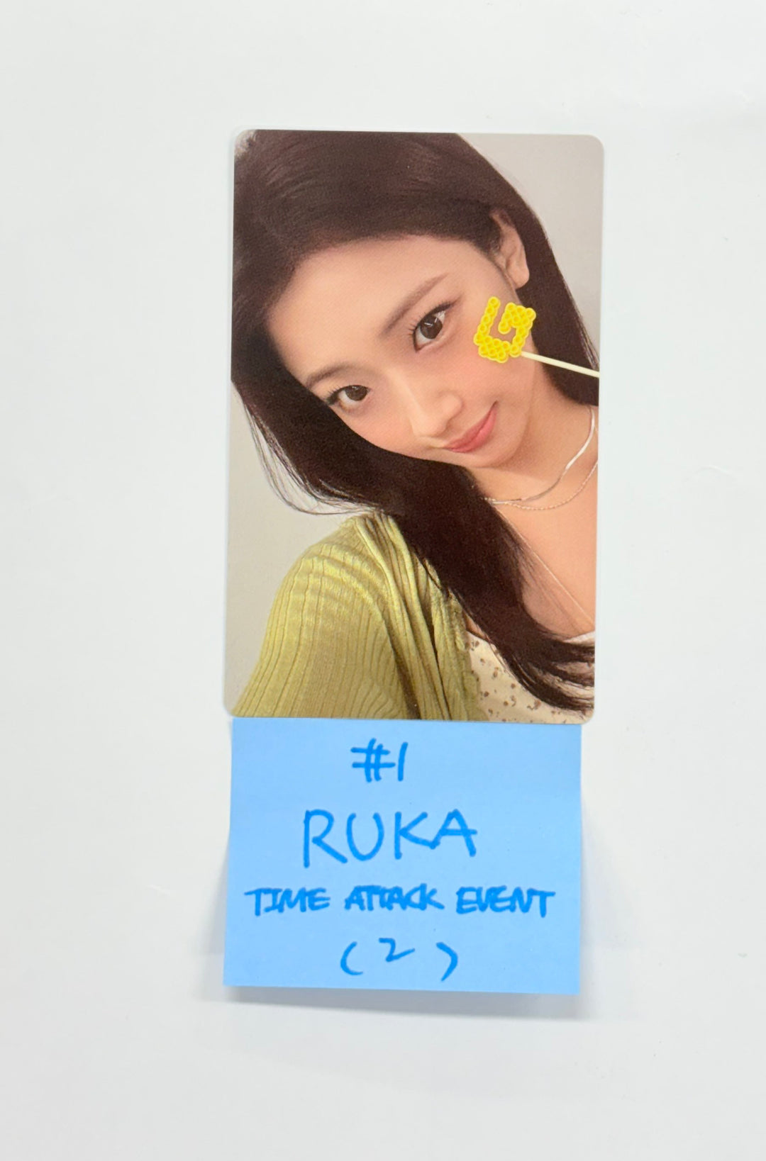 BABYMONSTER "WE GO UP" - Weverese Shop Time Attack Event Photocard (pattern ver.) [25.10.23]