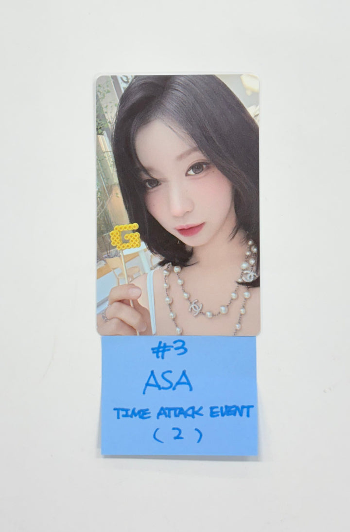 BABYMONSTER "WE GO UP" - Weverese Shop Time Attack Event Photocard (pattern ver.) [25.10.23]