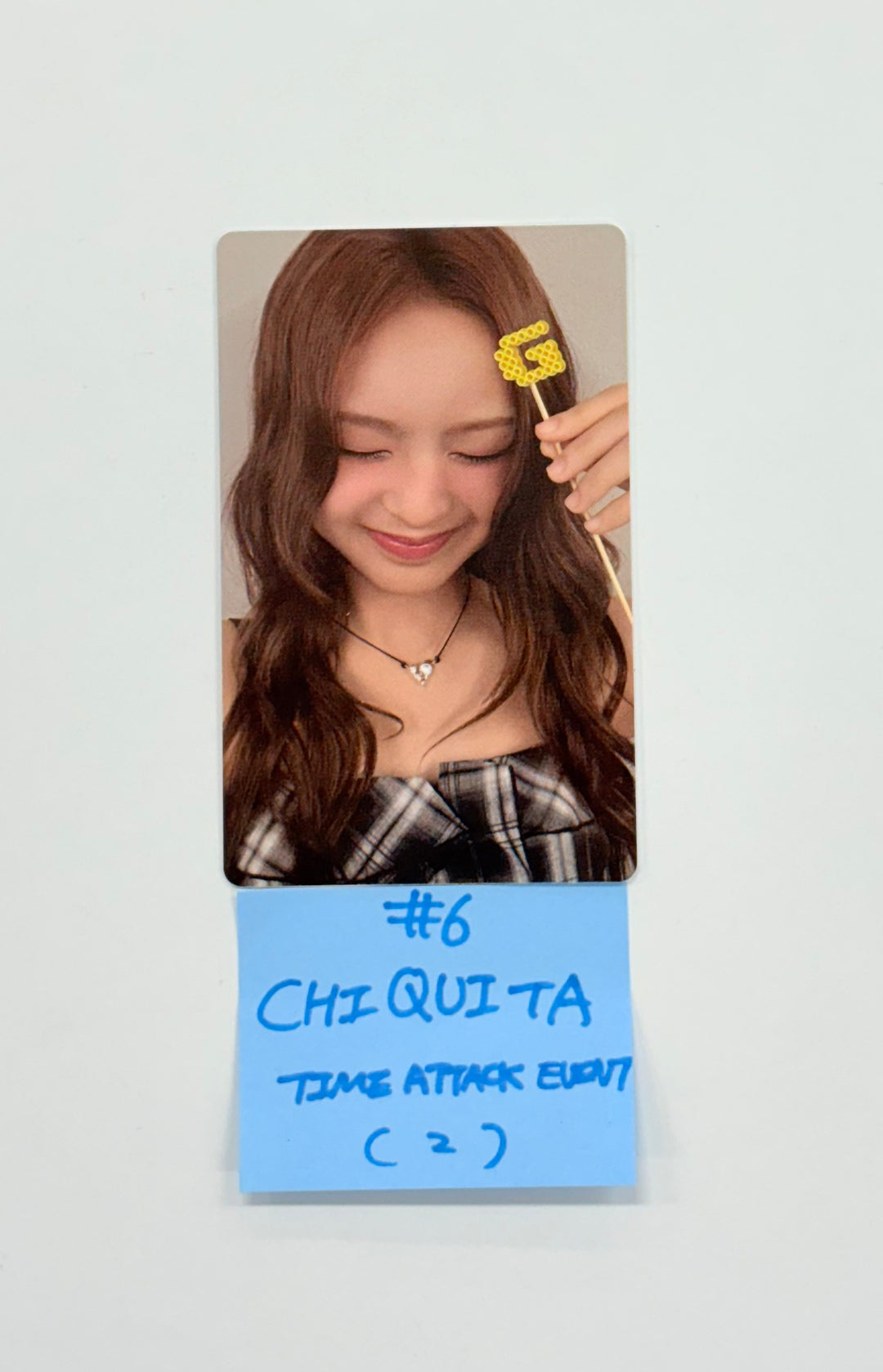 BABYMONSTER "WE GO UP" - Weverese Shop Time Attack Event Photocard (pattern ver.) [25.10.23]