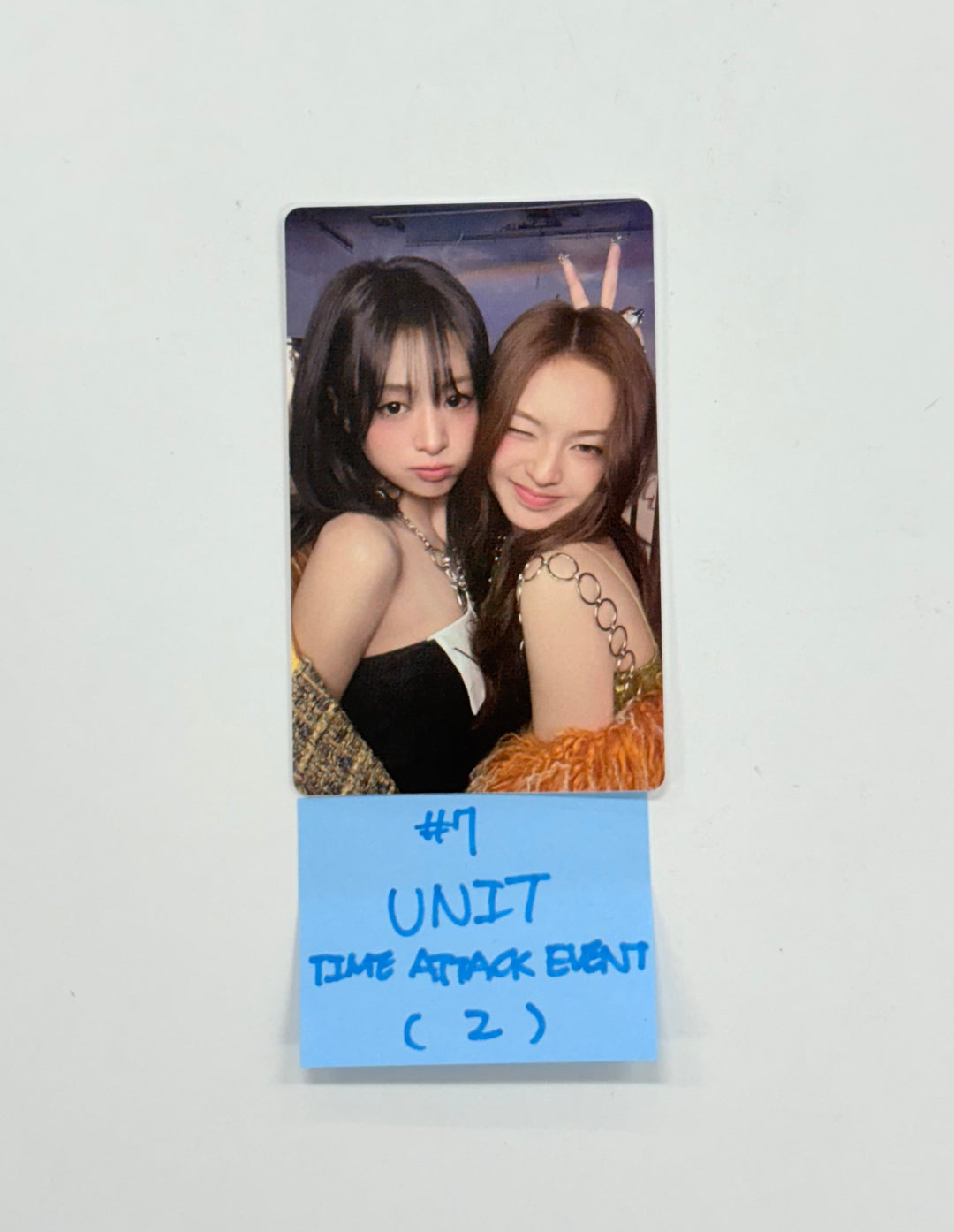 BABYMONSTER "WE GO UP" - Weverese Shop Time Attack Event Photocard (pattern ver.) [25.10.23]