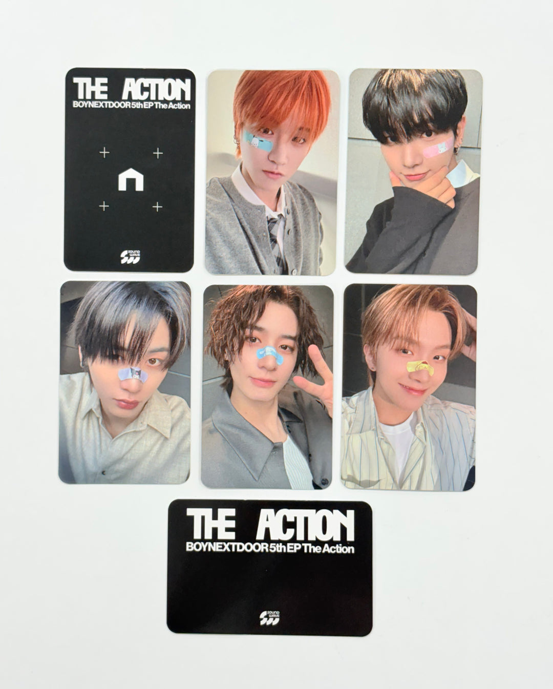 BOYNEXTDOOR  5th EP "The Action" - Soundwave Pre-Order Benefit Photocard [25.10.23]