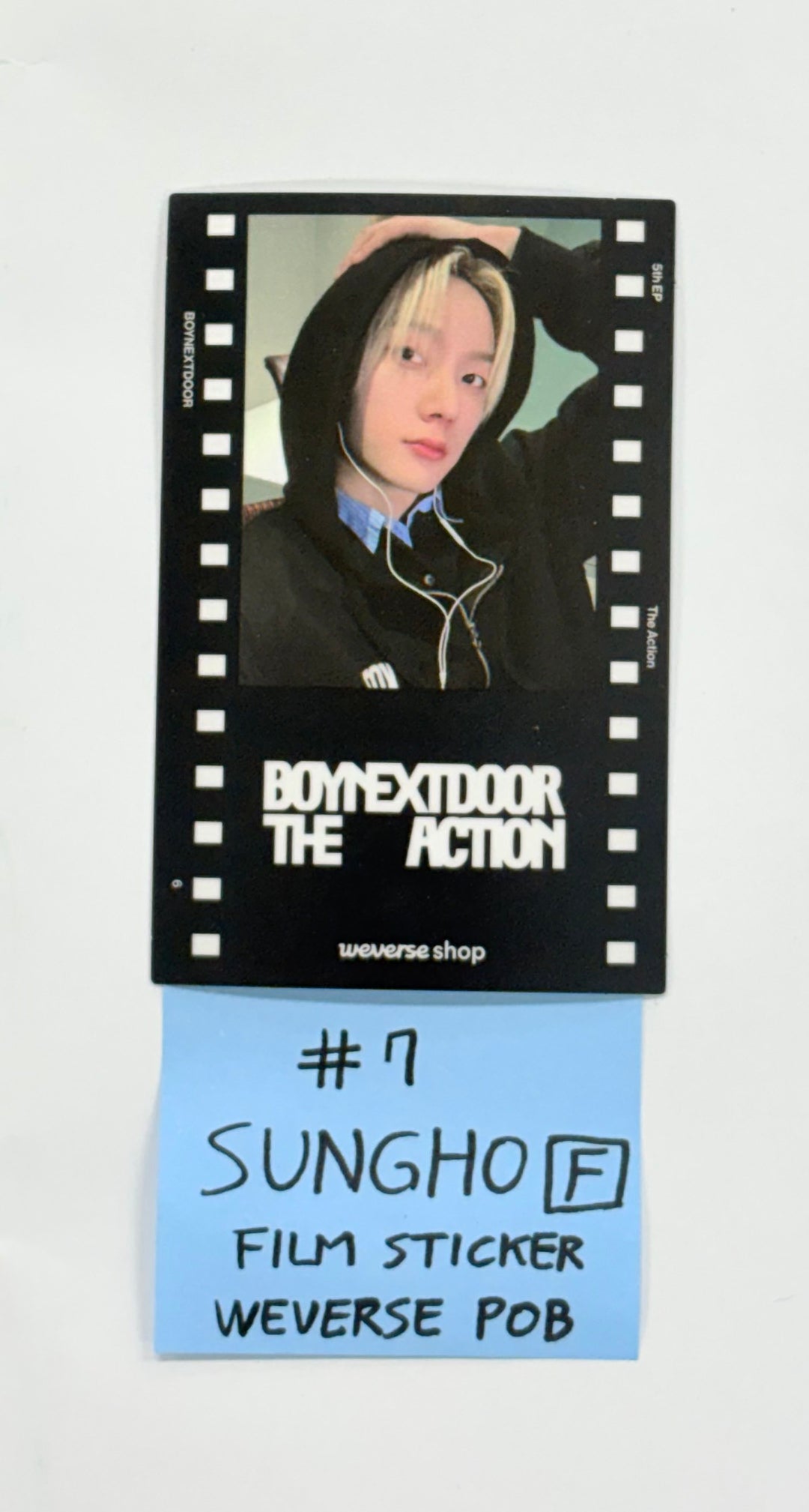BOYNEXTDOOR  5th EP "The Action" - Weverse Shop Pre-Order Benefit Photocard (Frame ver.) [25.10.23]