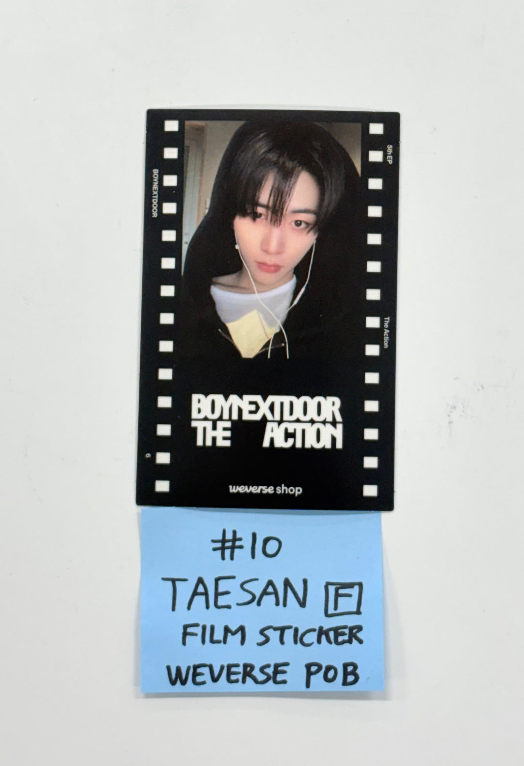 BOYNEXTDOOR  5th EP "The Action" - Weverse Shop Pre-Order Benefit Photocard (Frame ver.) [25.10.23]