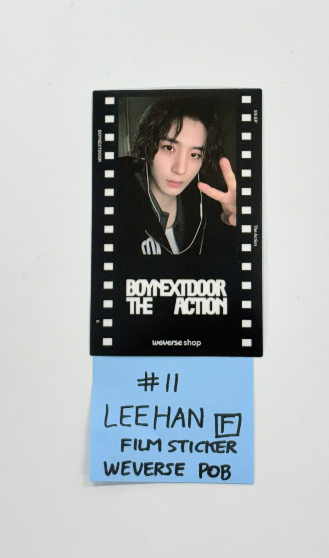BOYNEXTDOOR  5th EP "The Action" - Weverse Shop Pre-Order Benefit Photocard (Frame ver.) [25.10.23]