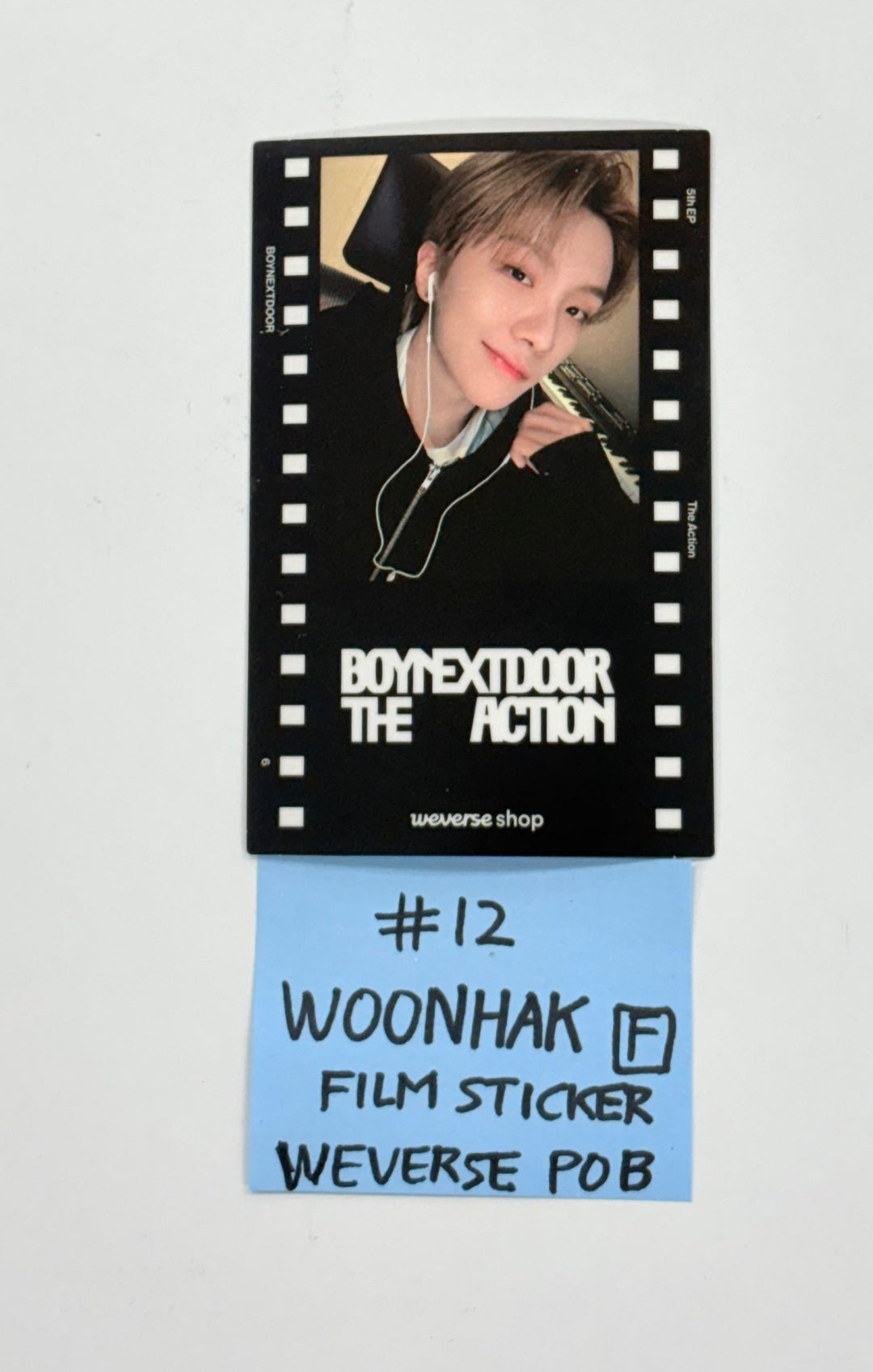 BOYNEXTDOOR  5th EP "The Action" - Weverse Shop Pre-Order Benefit Photocard (Frame ver.) [25.10.23]