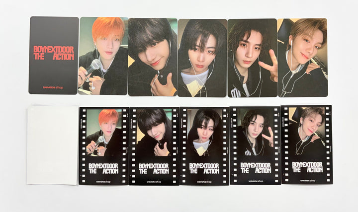 BOYNEXTDOOR  5th EP "The Action" - Weverse Shop Pre-Order Benefit Photocard (Frame ver.) [25.10.23]