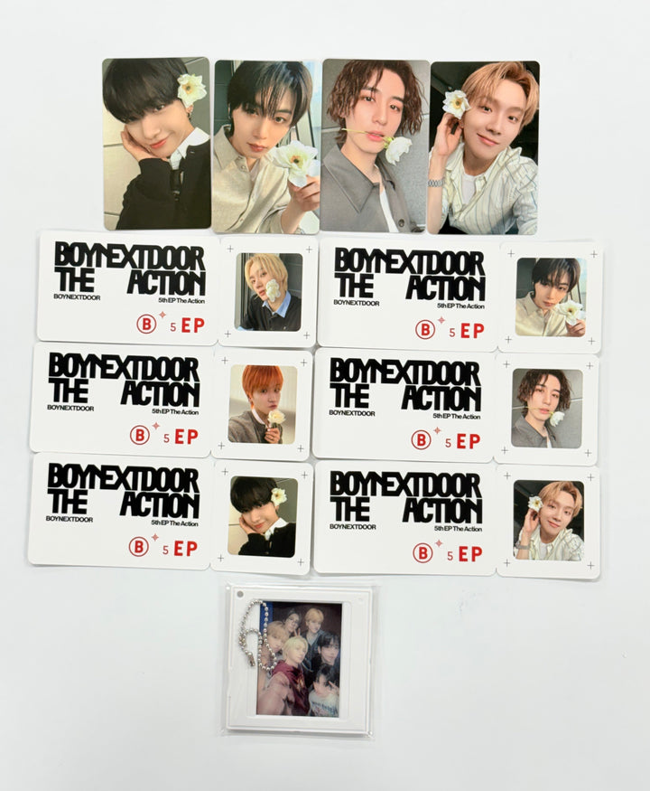 BOYNEXTDOOR  5th EP "The Action" - Weverse Shop Pre-Order Benefit Photocard [25.10.23]