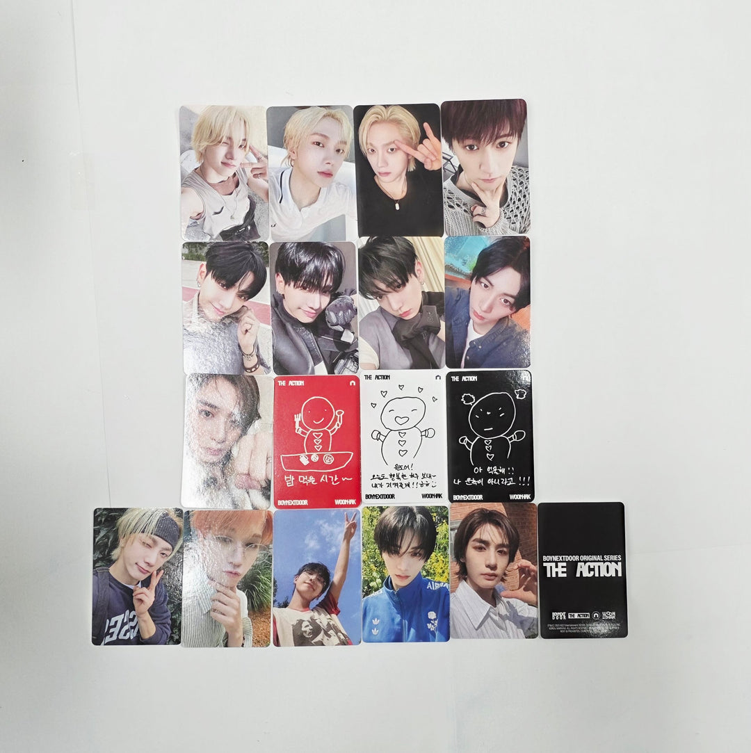 BOYNEXTDOOR  5th EP "The Action" - Official Photocard (Photobook, Frame ver.) [25.10.23]