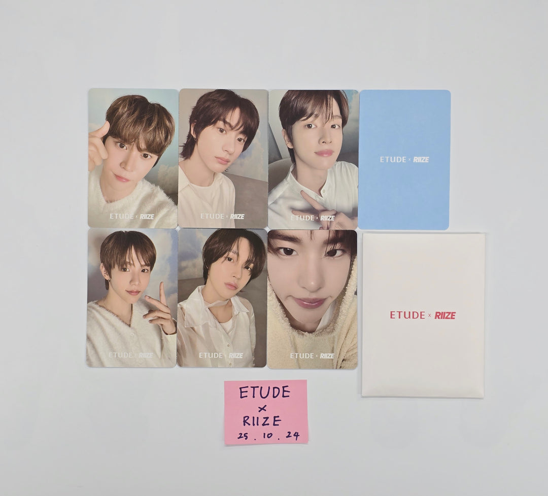 RIIZE - Etude Event Photocards set(7ea) [25.10.24]